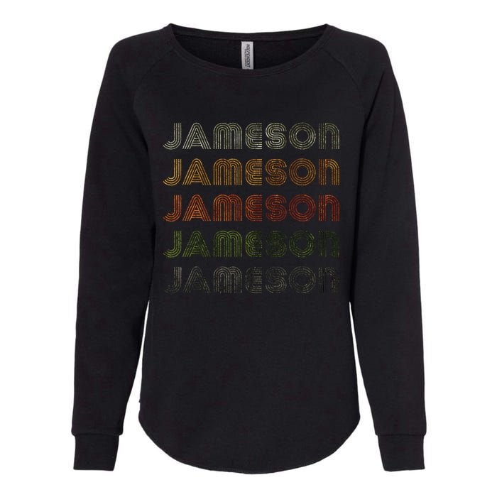 Love Heart Jameson Grungevintage Style Black Jameson Womens California Wash Sweatshirt