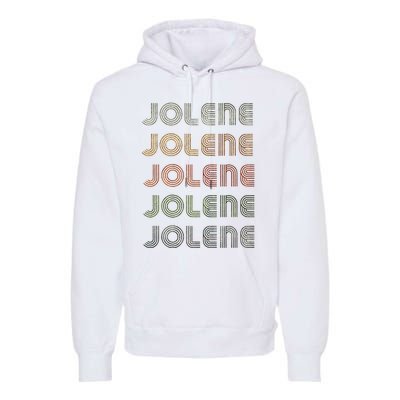 Love Heart Jolene Vintage Premium Hoodie