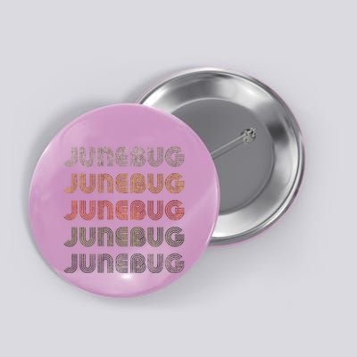 Love Heart Junebug Grunge Style Black Junebug Button