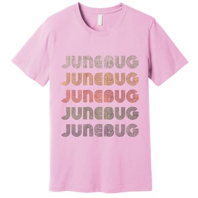 Love Heart Junebug Grunge Style Black Junebug Premium T-Shirt