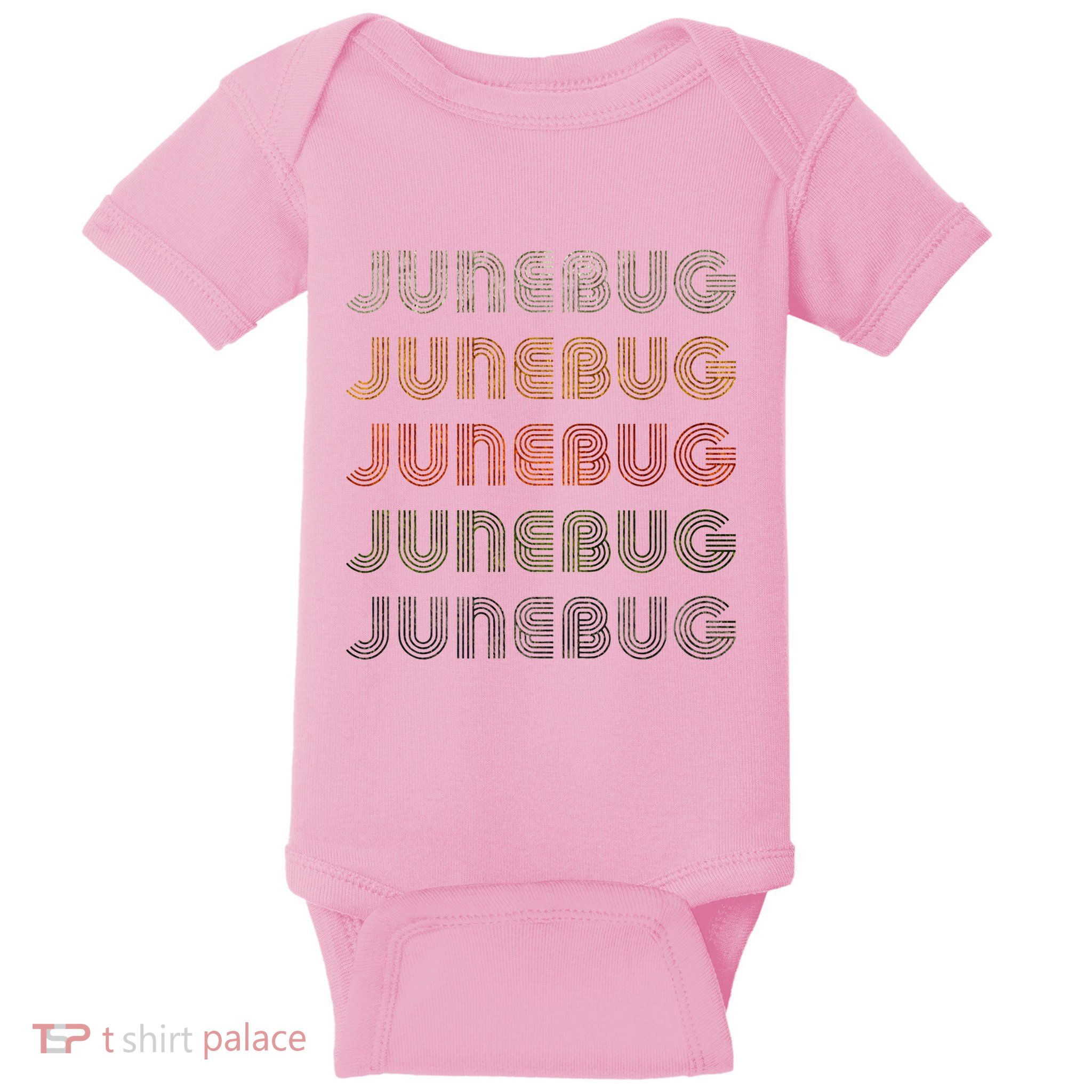 Love Heart Junebug Grunge Style Black Junebug Baby Bodysuit