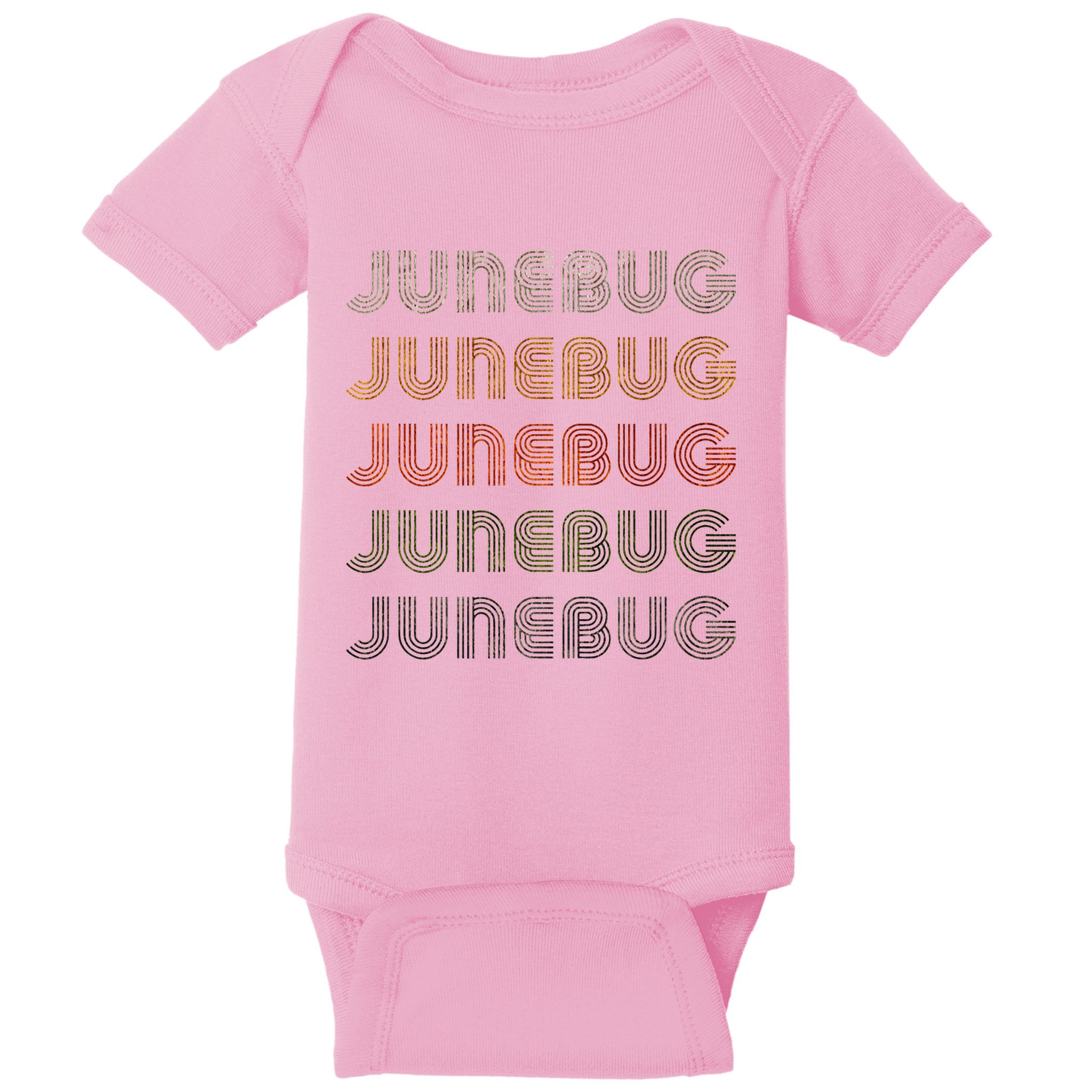 Love Heart Junebug Grunge Style Black Junebug Baby Bodysuit