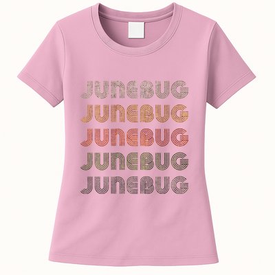 Love Heart Junebug Grunge Style Black Junebug Womens T-Shirt