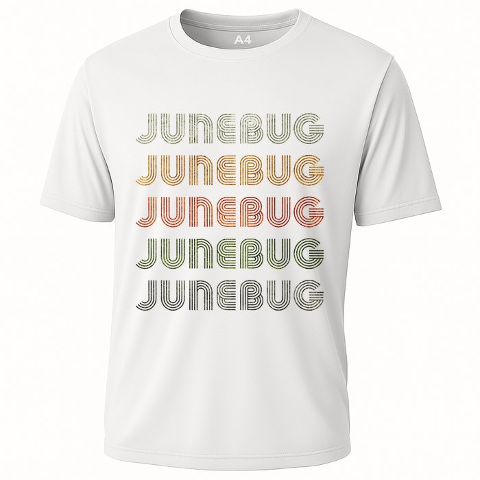 Love Heart Junebug Grunge Style Black Junebug Cooling Performance Crew T-Shirt