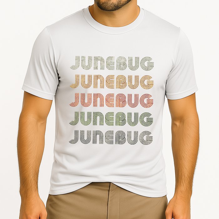 Love Heart Junebug Grunge Style Black Junebug Cooling Performance Crew T-Shirt