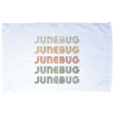 Love Heart Junebug Grunge Style Black Junebug Microfiber Hand Towel