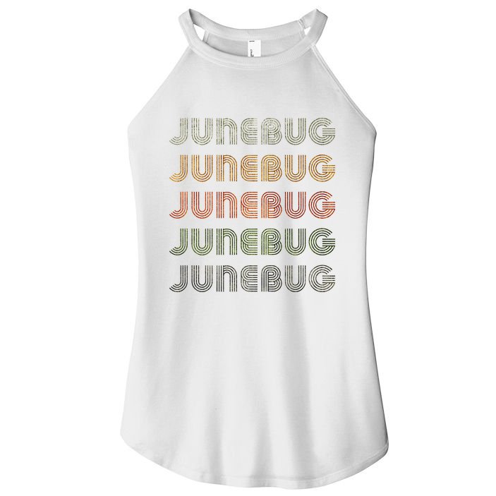 Love Heart Junebug Grunge Style Black Junebug Women's Perfect Tri Rocker Tank