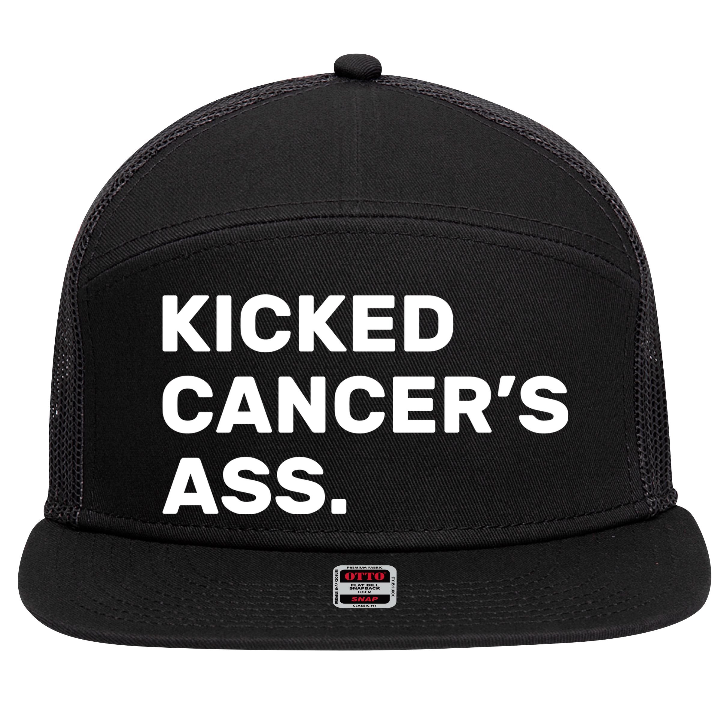 Liam Hendriks Kicked Cancer’s Ass 7 Panel Mesh Trucker Snapback Hat