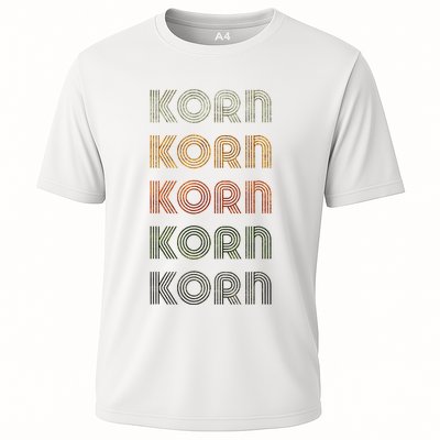 Love Heart K.O.R.N Grunge Vintage Style Black K.O.R.N Performance Shirt
