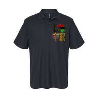 Love Happy Kwanzaa Decorations Africa Map Kinara Candles Softstyle Adult Sport Polo