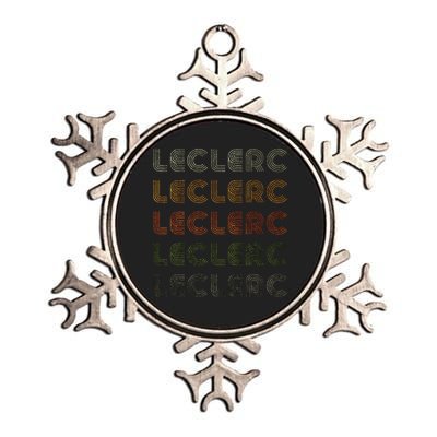 Love Heart Leclerc Grunge Style Black Leclerc Metallic Star Ornament