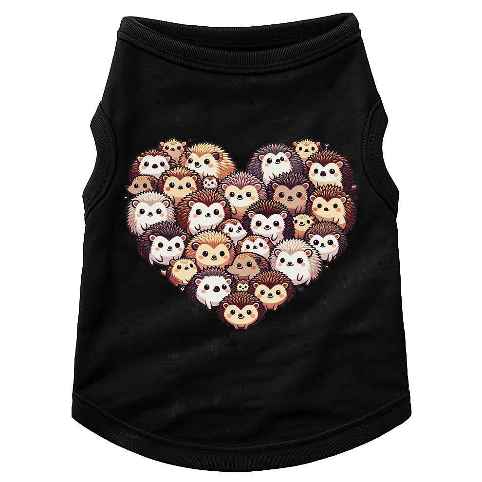 Lovely Hedgehog Lover Hedgehogs Doggie Tank