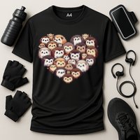 Lovely Hedgehog Lover Hedgehogs Cooling Performance Crew T-Shirt