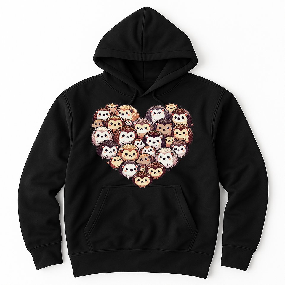 Lovely Hedgehog Lover Hedgehogs Hoodie