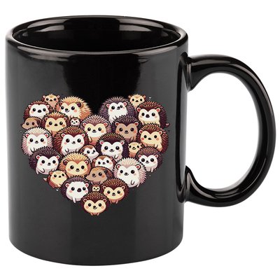 Lovely Hedgehog Lover Hedgehogs 11oz C Handle Ceramic Mug