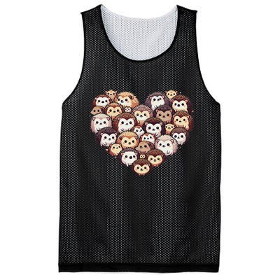 Lovely Hedgehog Lover Hedgehogs Mesh Reversible Basketball Jersey Tank