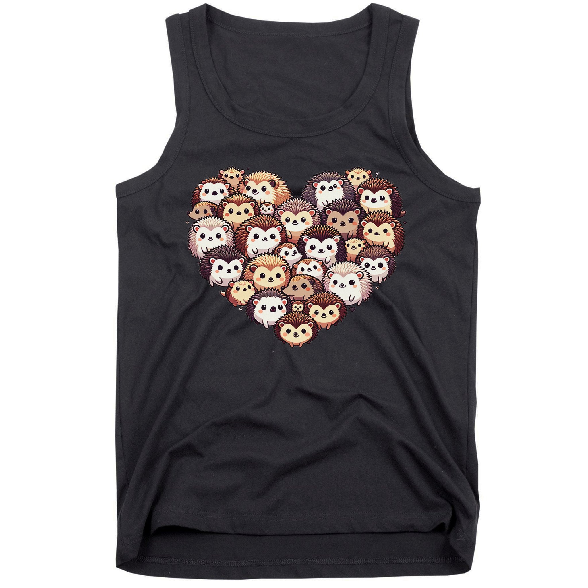 Lovely Hedgehog Lover Hedgehogs Tank Top