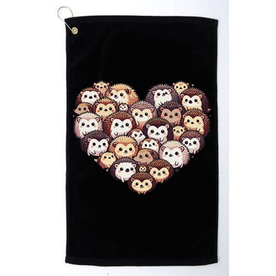 Lovely Hedgehog Lover Hedgehogs Golf Towel