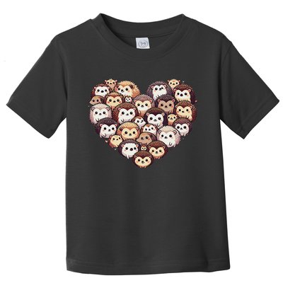 Lovely Hedgehog Lover Hedgehogs Toddler T-Shirt