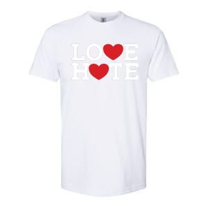 Love Hate Softstyle CVC T-Shirt