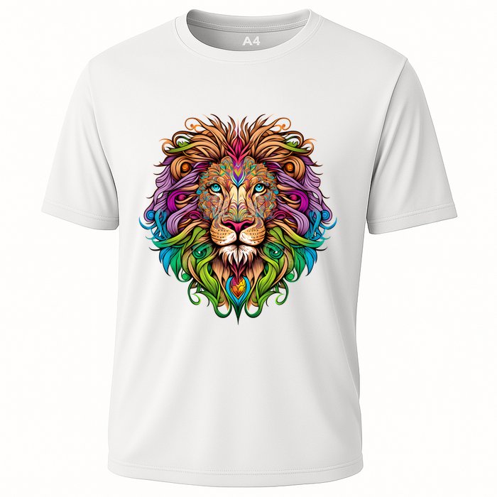 Lion Head Cooling Performance Crew T-Shirt