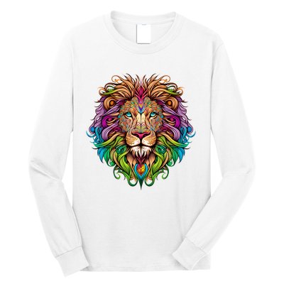 Lion Head Long Sleeve Shirt