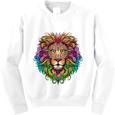 Lion Head Kids Sweatshirt