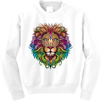 Lion Head Kids Sweatshirt