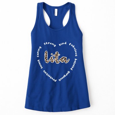 Lita Heart Lita Grandmother Appreciation Lita Grandma Great Gift Womens Tank Top