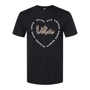 Lita Heart Lita Grandmother Appreciation Lita Grandma Great Gift Softstyle CVC T-Shirt