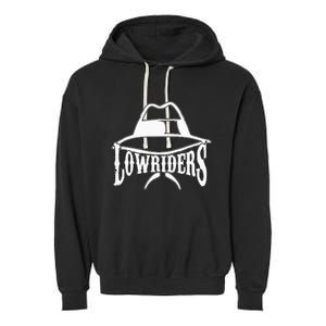 Lowrider Hat La Chicano Cholo Los Angeles Low Rider Garment-Dyed Fleece Hoodie