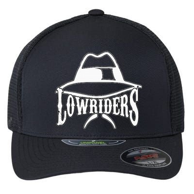 Lowrider Hat La Chicano Cholo Los Angeles Low Rider Flexfit Unipanel Trucker Cap