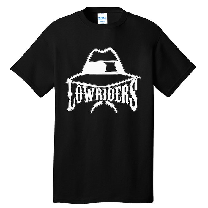 Lowrider Hat La Chicano Cholo Los Angeles Low Rider Tall T-Shirt