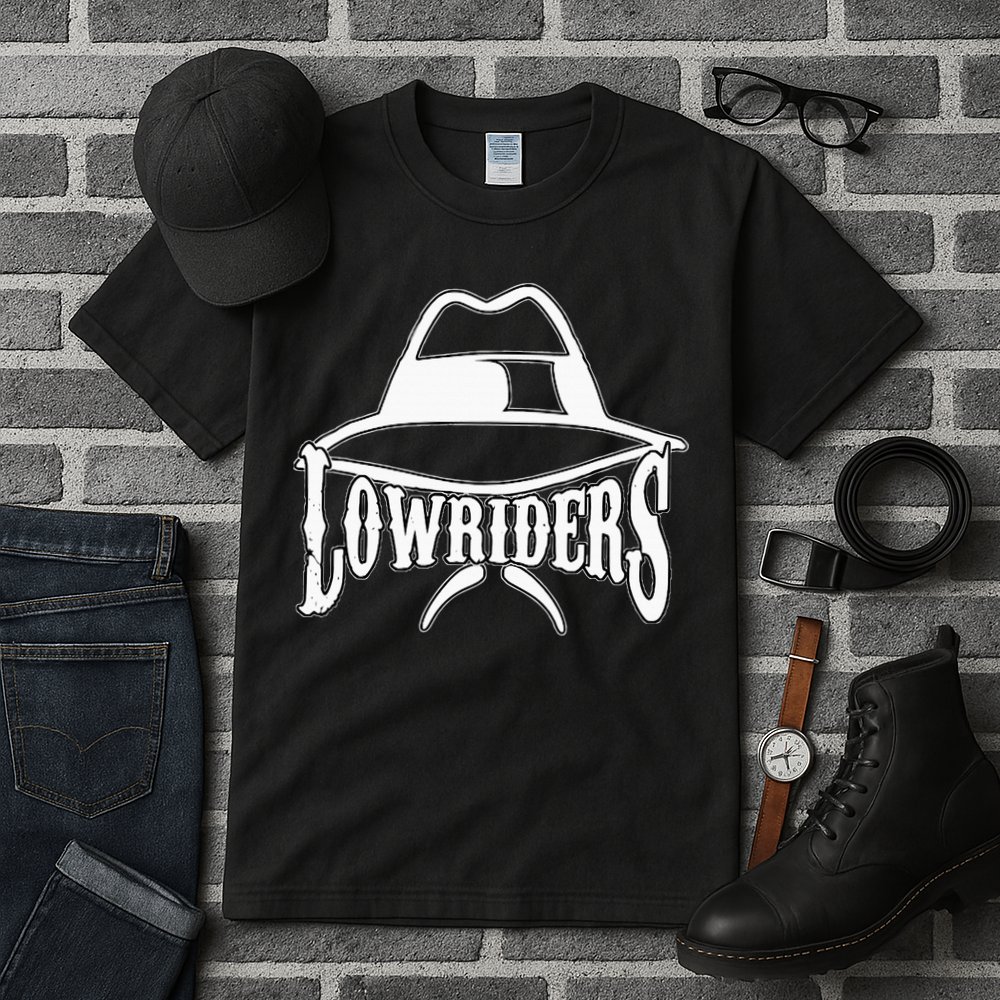 Lowrider Hat La Chicano Cholo Los Angeles Low Rider Tall T-Shirt