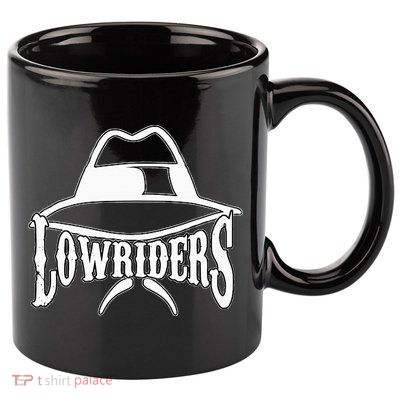 Lowrider Hat La Chicano Cholo Los Angeles Low Rider 11oz C Handle Ceramic Mug