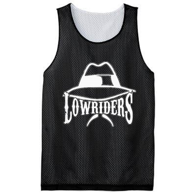 Lowrider Hat La Chicano Cholo Los Angeles Low Rider Mesh Reversible Basketball Jersey Tank