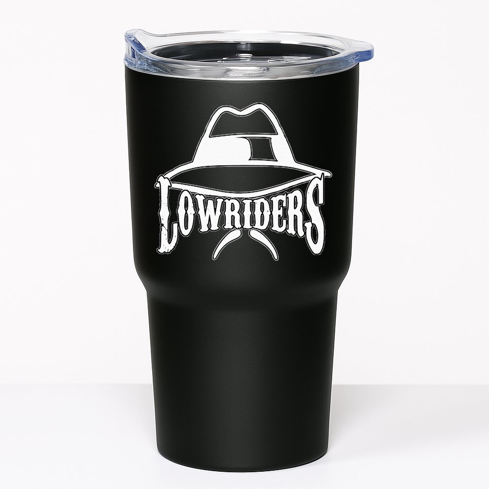 Lowrider Hat La Chicano Cholo Los Angeles Low Rider Tumbler