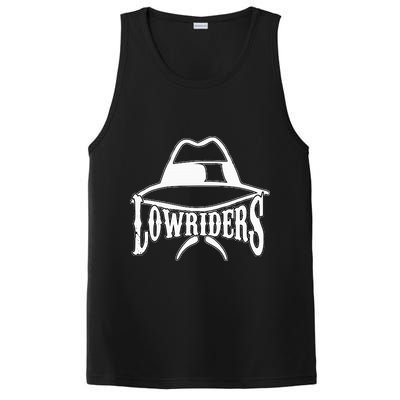 Lowrider Hat La Chicano Cholo Los Angeles Low Rider PosiCharge Competitor Tank