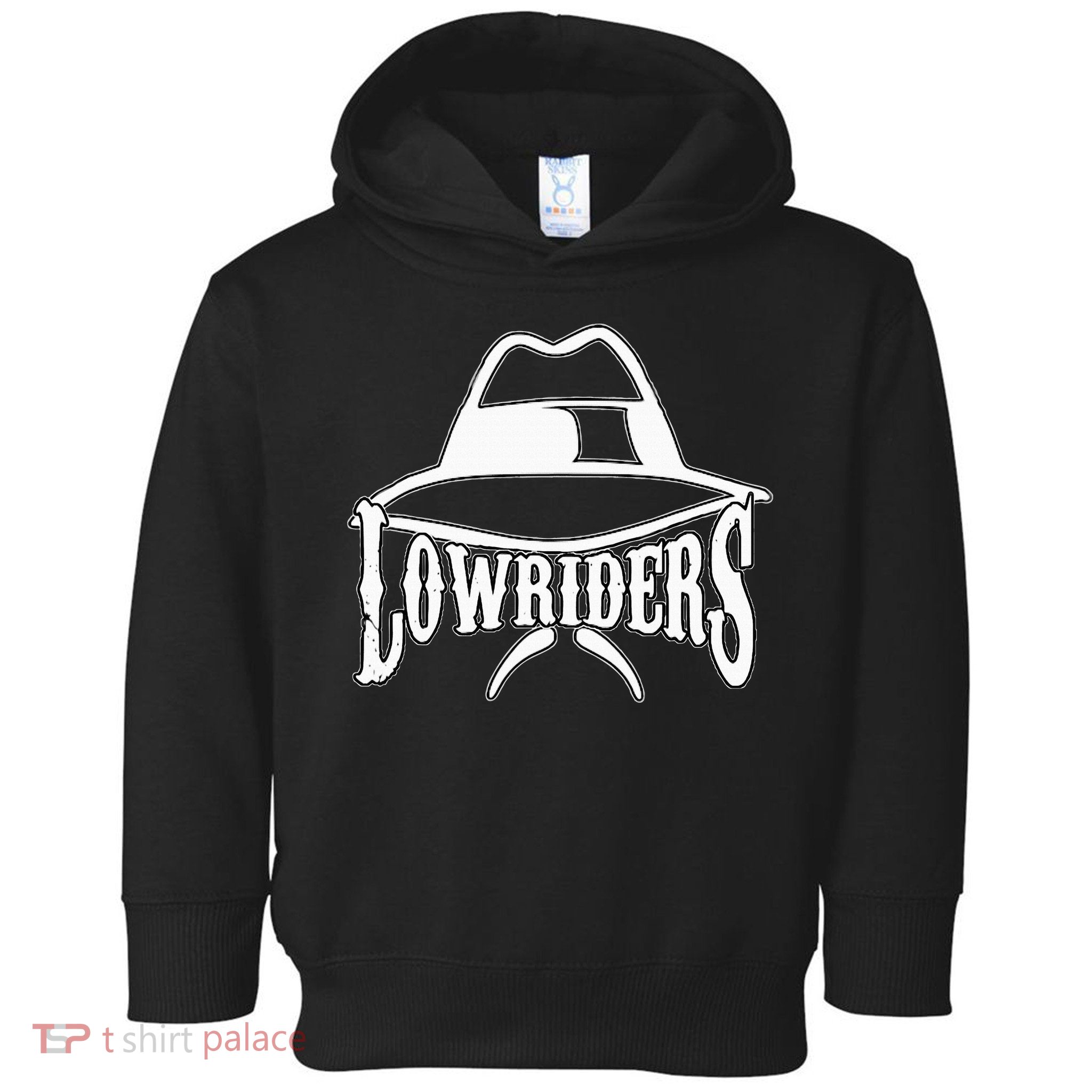 Lowrider Hat La Chicano Cholo Los Angeles Low Rider Toddler Hoodie