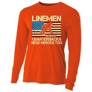 Linemen Heroes Cooling Performance Long Sleeve Crew