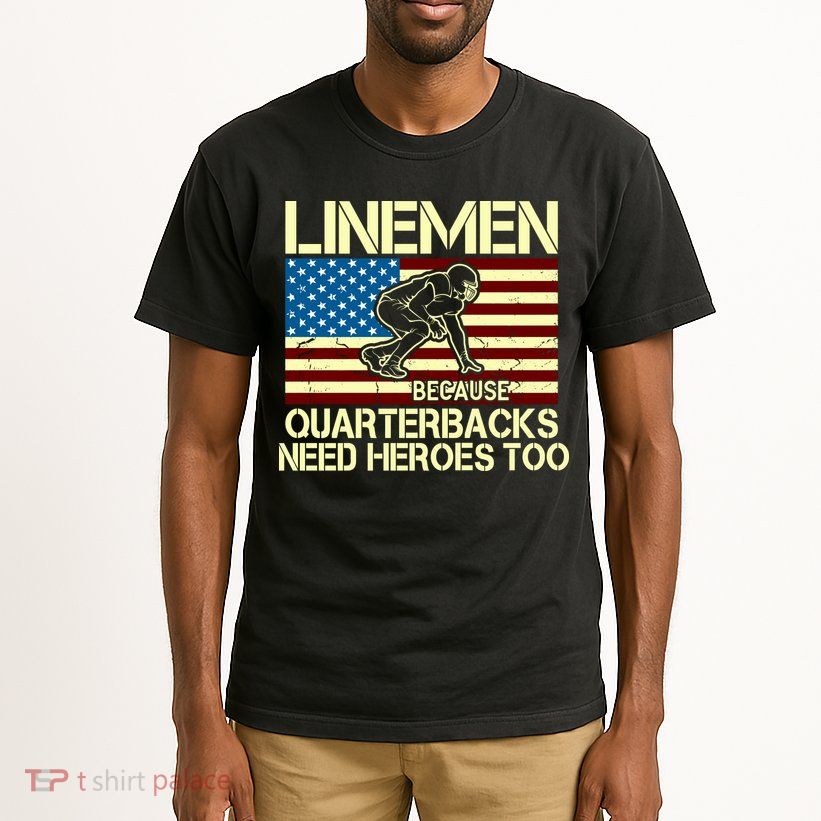 Linemen Heroes Tall T-Shirt