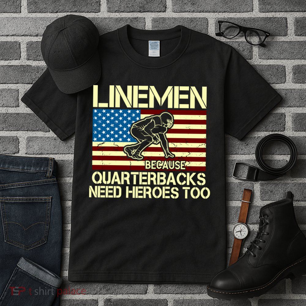 Linemen Heroes Tall T-Shirt