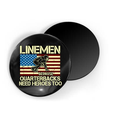 Linemen Heroes Magnet