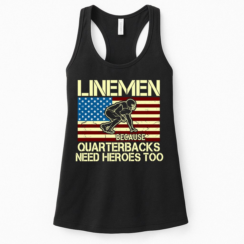 Linemen Heroes Womens Tank Top