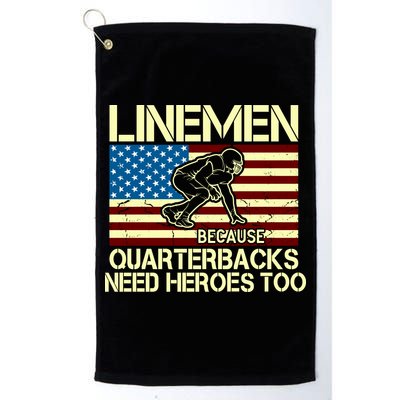 Linemen Heroes Golf Towel