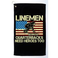 Linemen Heroes Golf Towel