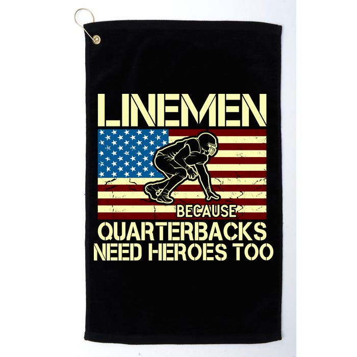 Linemen Heroes Golf Towel