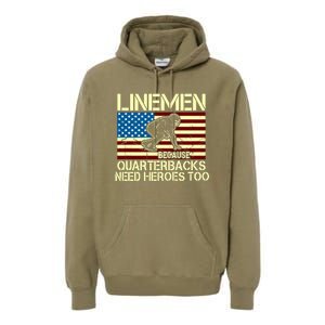 Linemen Heroes Premium Hoodie