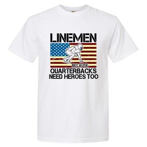 Linemen Heroes Garment-Dyed Heavyweight T-Shirt