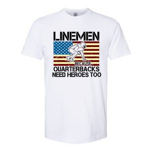 Linemen Heroes Softstyle CVC T-Shirt